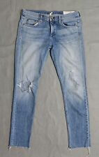 Jeans azul Rag & Bone Dre angustiado cinco bolsos cor junho (32 x 29) comprar usado  Enviando para Brazil