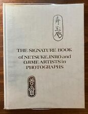 Livro LIVRO DE ASSINATURAS de Netsuke, Inro & Ojime - ASSINADO por George Lazarnick 1976 comprar usado  Enviando para Brazil