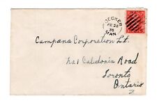 Usado, Canadá MB Manitoba - Decker 1935 anel dividido cancelamento - capa carimbo postal da cidade comprar usado  Enviando para Brazil