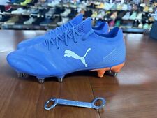 Size 9.5 Men's Puma AVANT PRO RUGBY BOOTS/CLEATS Puma Blue/Orange (106714 03) for sale  Shipping to South Africa