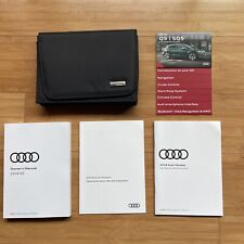 2018 AUDI Q5 SQ5 OWNERS MANUAL WITH BLACK CASE for sale  Shipping to South Africa