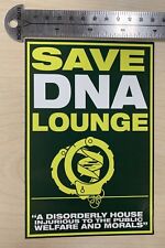 Save dna lounge for sale  Fremont