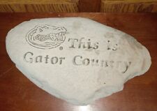 Piedra decorativa de jardín Cobblestone Studios Universidad de Florida Gators *LEER  segunda mano  Embacar hacia Argentina