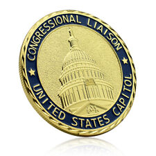 Medalla conmemorativa del ejército del Capitolio de los Estados Unidos coleccionables militares monedas de oro artesanías segunda mano  Embacar hacia Argentina