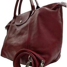 Longchamp pliage cuir for sale  Shipping to Ireland
