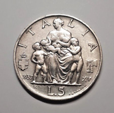 Lire 1937 argento usato  Arezzo