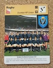 Scottish union rugby for sale  BOURNEMOUTH