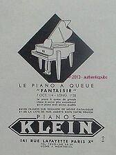 Publicite pianos klein d'occasion  Cires-lès-Mello