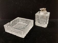 crystal ashtray lighter for sale  Boonton