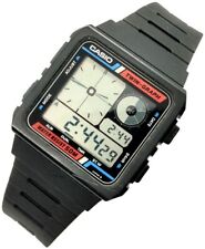 Vintage Twin-Graph CASIO 588 AE-20W Digital LCD Japão Relógio Masculino Clássico Retrô comprar usado  Enviando para Brazil