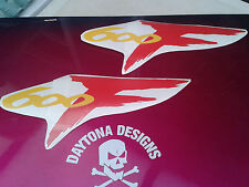 Used, CBR 600F YELLOW & RED SEAT UNIT TAIL PIECE DECALS STICKERS GRAPHICS  for sale  Shipping to South Africa
