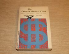 American business creed for sale  Los Angeles