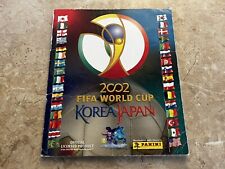 Álbum original de la Copa Mundial de Corea/Japón 2002 * - en muy buen estado incompleto segunda mano  Embacar hacia Argentina
