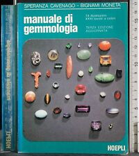 Manuale gemmologia. cavenago usato  Ariccia