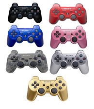 Controlador DualShock Oficial Genuino Sony PlayStation 3 PS3 Negro Azul Rojo FABRICANTE DE EQUIPOS ORIGINALES segunda mano  Embacar hacia Argentina