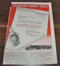 1944 Pacific Transportation Autocar Champion Spark Kelly opony ciężarówka reklama na sprzedaż  PL