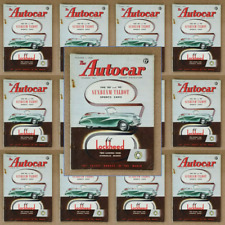 Magazine autocar vintage for sale  DARLINGTON