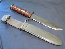 A+ WWII US Navy Mk2 Fighting Knife USN Mark 2 Ka-Bar Grd Mark Seabee Pilot for sale  Shipping to South Africa