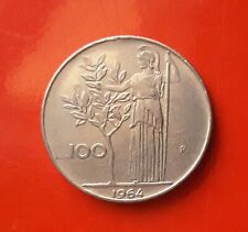 100 lire 1964 usato  Roma