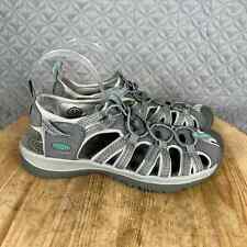 Sandalias Keen para mujer 10 susurros agua zapatos de senderismo grises , usado segunda mano  Embacar hacia Mexico