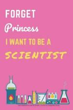 Usado, Caderno Forget Princess I Want to Be a Scientist Girls para usar como diário,... comprar usado  Enviando para Brazil