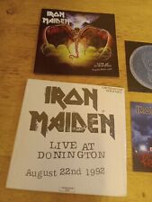 IRON MAIDEN LIVE AT DONINGTON 22 DE AGOSTO DE 1992 EDIÇÃO LIMITADA 666 conjunto completo 2 CDs comprar usado  Enviando para Brazil