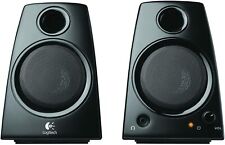 Used, Logitech Z130 Full Stereo Sound 3.5mm Jack Compact Laptop Speakers (980-000417) for sale  Shipping to South Africa