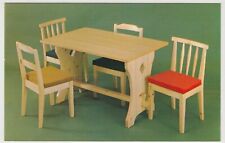 Juego de sillas y mesas ""Pino"" de fabricantes de muebles HJ Berry & Sons de Preston: ""Pino, usado segunda mano  Embacar hacia Argentina
