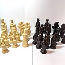 Chess pieces vintage for sale  Sharps Chapel
