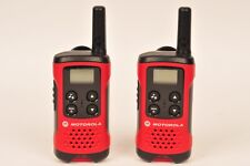 Par de radios Walkie Talkie Motorola TLKR T40 rojas PMR 446 probadas excelentes segunda mano  Embacar hacia Mexico