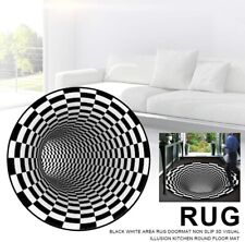 Illusion rug round for sale  BRADFORD