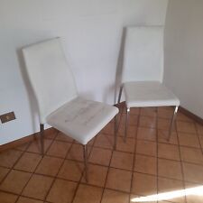 Coppia sedie metallo usato  Italia