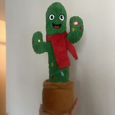 Used, Vintage Animated Plush Christmas Cactus - Dances & Plays Feliz Navidad -  Works! for sale  Shipping to South Africa