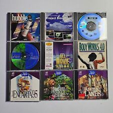 Used, Lot of 9 Vintage Microsoft Home Multimedia CDs Win 3.1/95 Encarta Ancient Lands for sale  Shipping to South Africa
