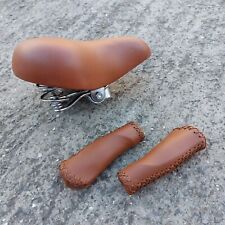 Brown saddle handlebar for sale  WAKEFIELD