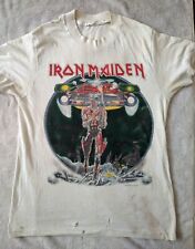 Camiseta Vintage Iron Maiden 1987 "Somewhere in Time" Tour. (L) Muito RARO comprar usado  Enviando para Brazil