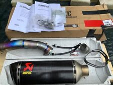 Akrapovic exhaust carbon for sale  HIGH PEAK