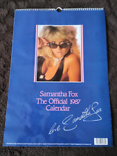 Samantha fox calendar for sale  WITNEY