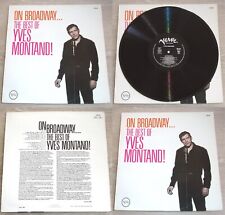 Yves montand broadway d'occasion  Roncq