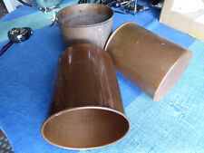 Copper round pots. for sale  CARMARTHEN