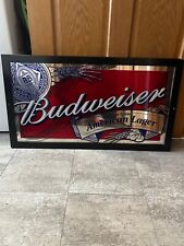 Budweiser framed mirror for sale  Waukesha