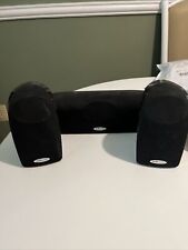 Set of 2 Polk Audio Blackstone TL1 Satellite and Center Speakers Black Tested for sale  Shipping to South Africa