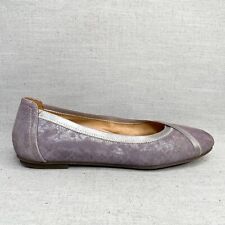 Sapato plano Vionic feminino 7.5 Caroll balé estanho roxo slip on confortável biqueira redonda comprar usado  Enviando para Brazil