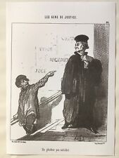 Daumier justice pl. d'occasion  France