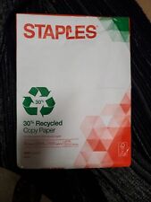 Papel de cópia grampos 30% reciclado 8,5" x 11" 20 lb 92 brilho 500/RM 492071 comprar usado  Enviando para Brazil