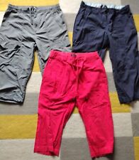 Women's bundle of 3 pairs of cropped trousers size 12 & 14 excellent condition  for sale  BISHOP AUCKLAND