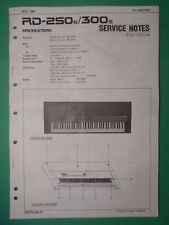 Original ROLAND Notes-RD-250s/300s Piano Digital Service segunda mano  Embacar hacia Argentina