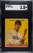 1933 GOUDEY #58 LEFTY O'DOUL SGC 1.5 9612403 for sale  Shipping to South Africa