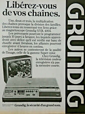 Publicité presse 1979 d'occasion  Compiègne