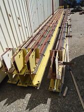 4 - 43' Overhead Crane Beams with Rails - 8" x 12" for sale  El Paso